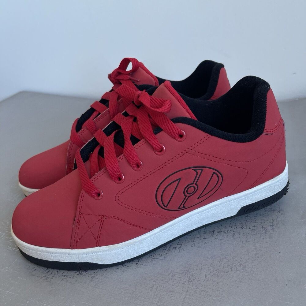 Heelys Voyager Wheels Skate Shoes YOUTH Size 7 Red HES10434